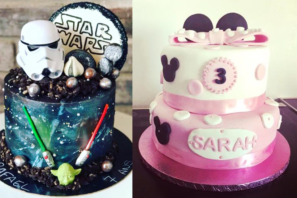 gateau anniversaire personnalisé pour enfant star wars sarah