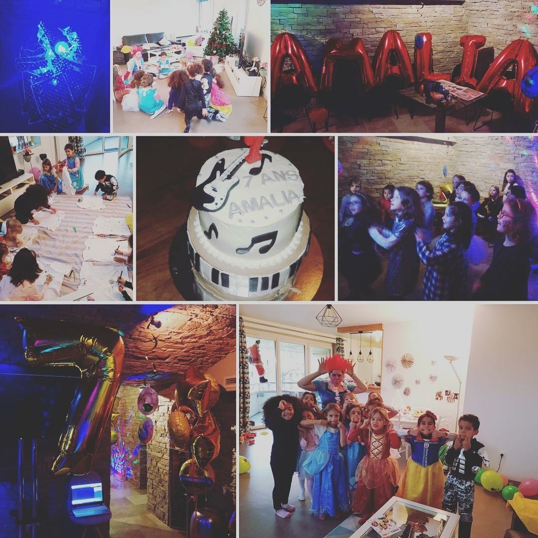 Anniversaire génial pour enfants Rock Musique Chant